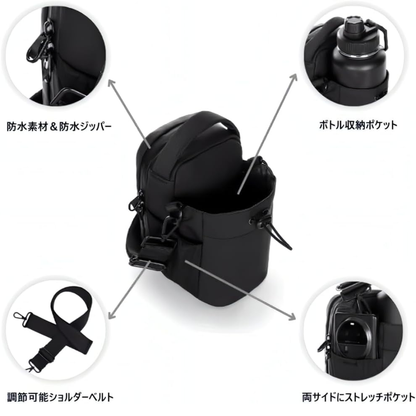 LOCK FIT 強力マグネットボトルバッグ