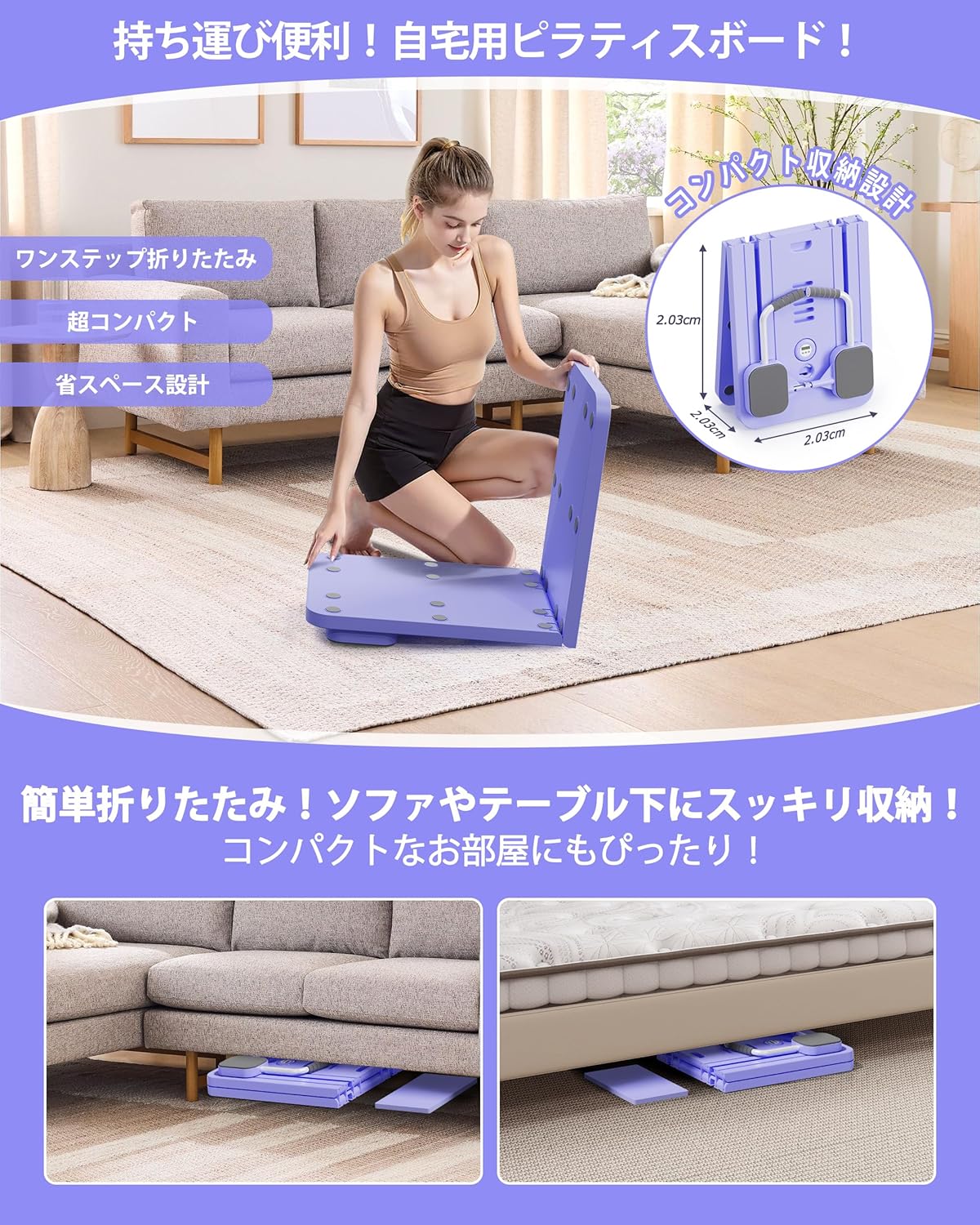 多機能フィットネスボード